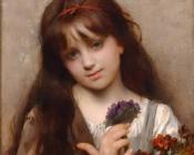 The Flower Vendor - 莱昂·巴兹勒·佩洛特